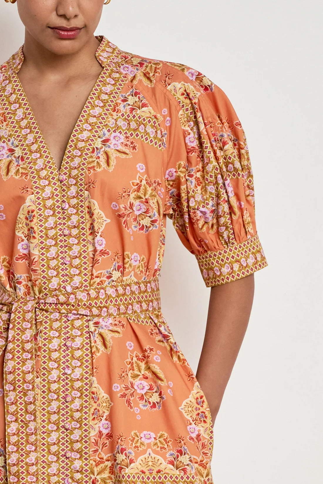 Impart Dress Marigold Glow