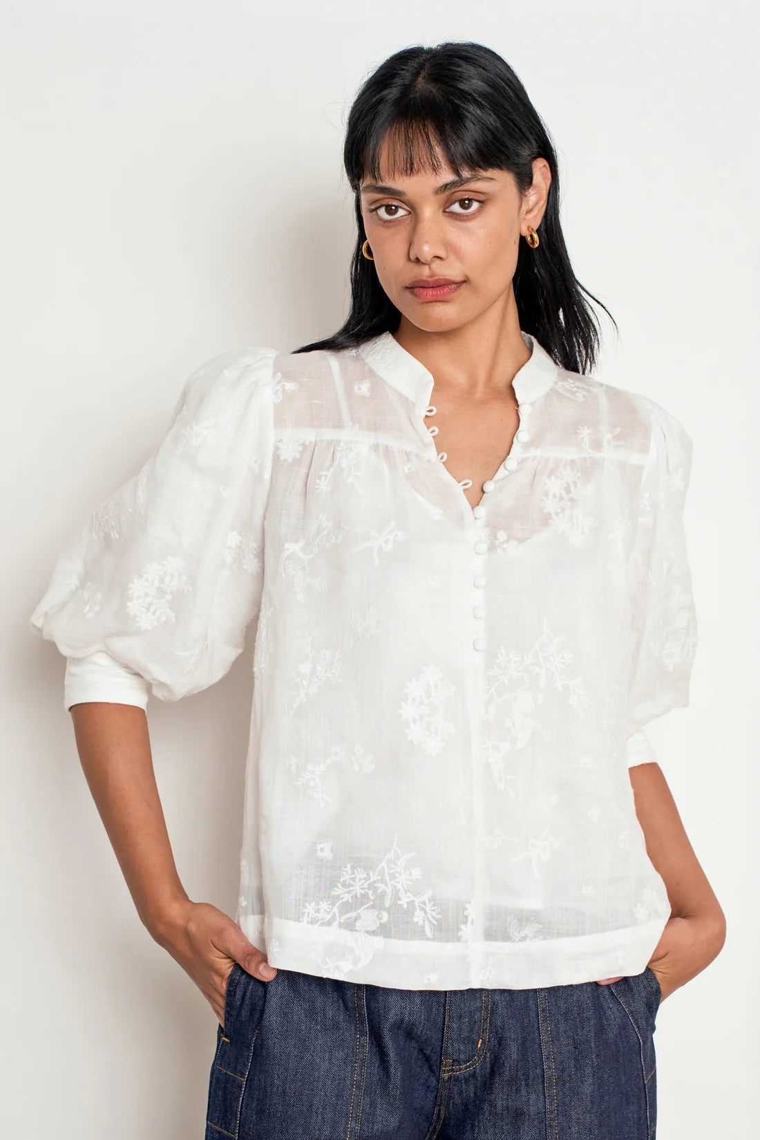 Posie Top Porcelaine