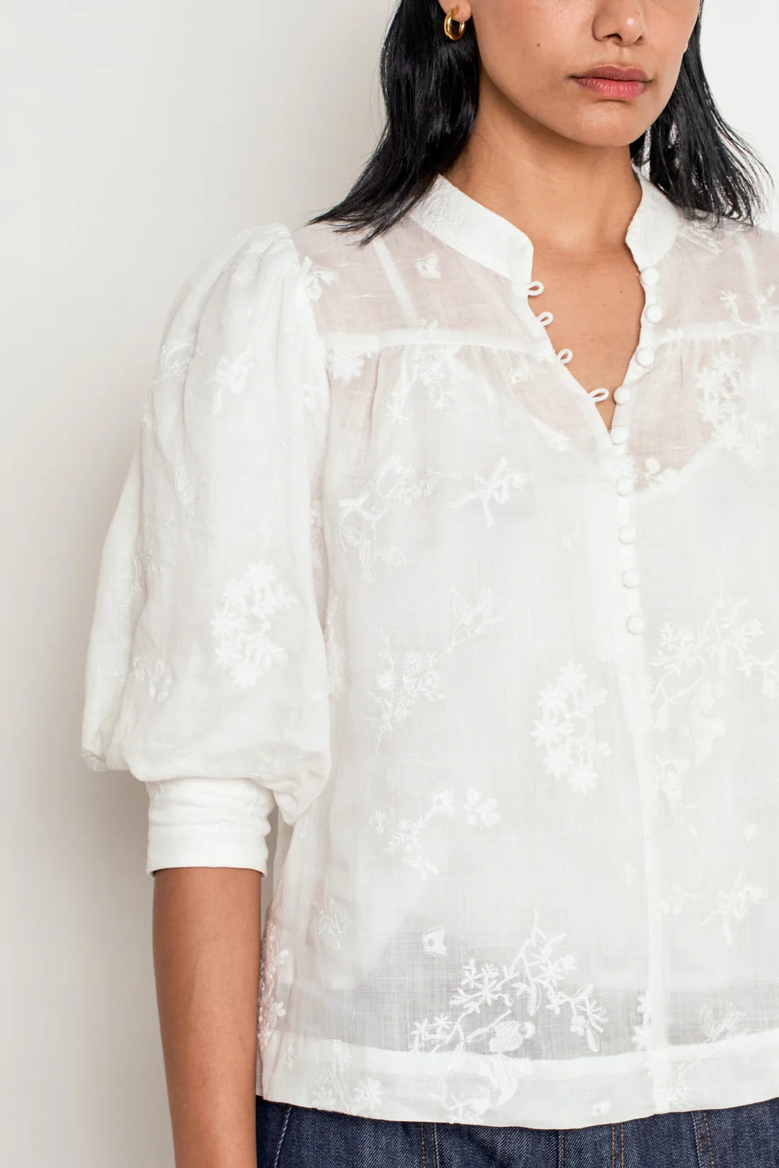 Posie Top Porcelaine