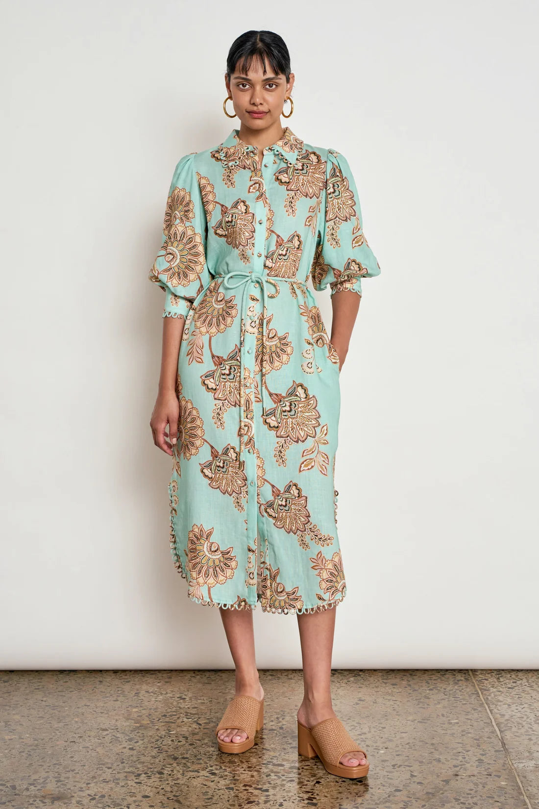 Heir Dress Mint Kgari Mint Kgari