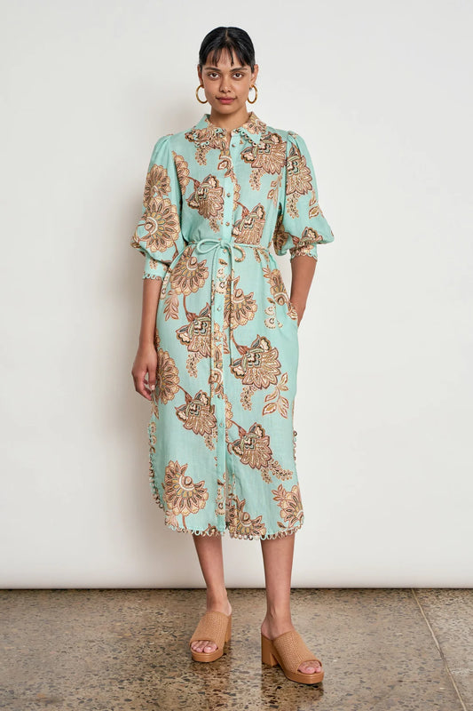 Heir Dress Mint Kgari Mint Kgari
