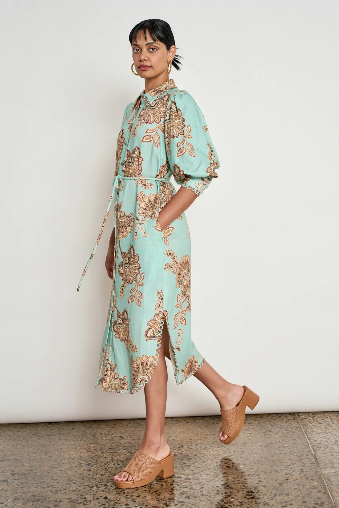 Heir Dress Mint Kgari Mint Kgari