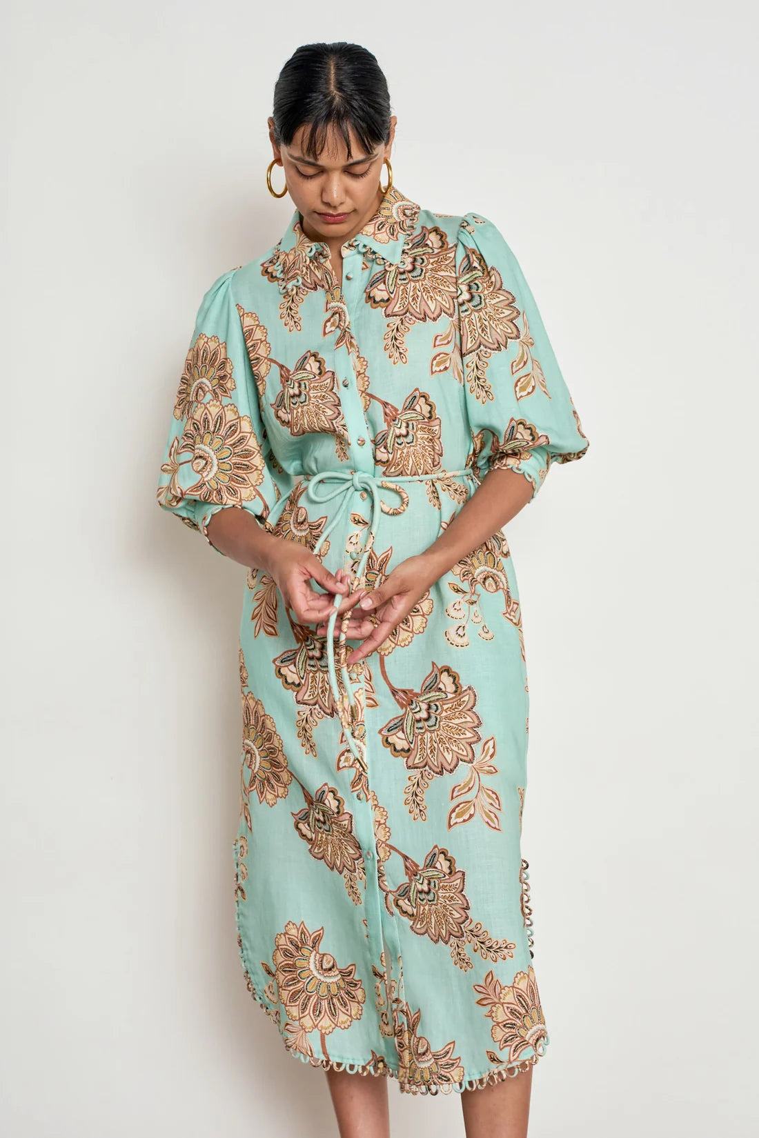 Heir Dress Mint Kgari Mint Kgari
