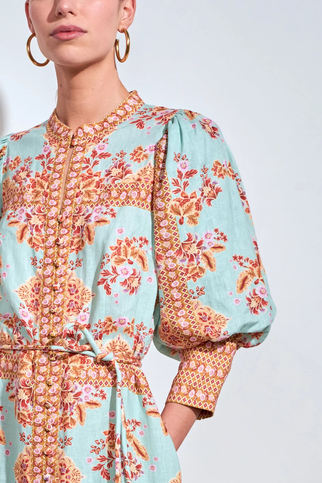 Envelop Dress Spring Glow