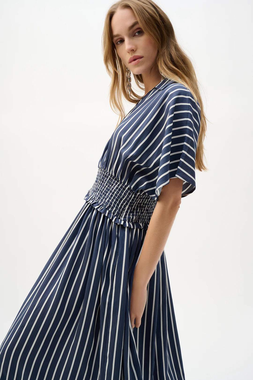 262912 Dress Blue White