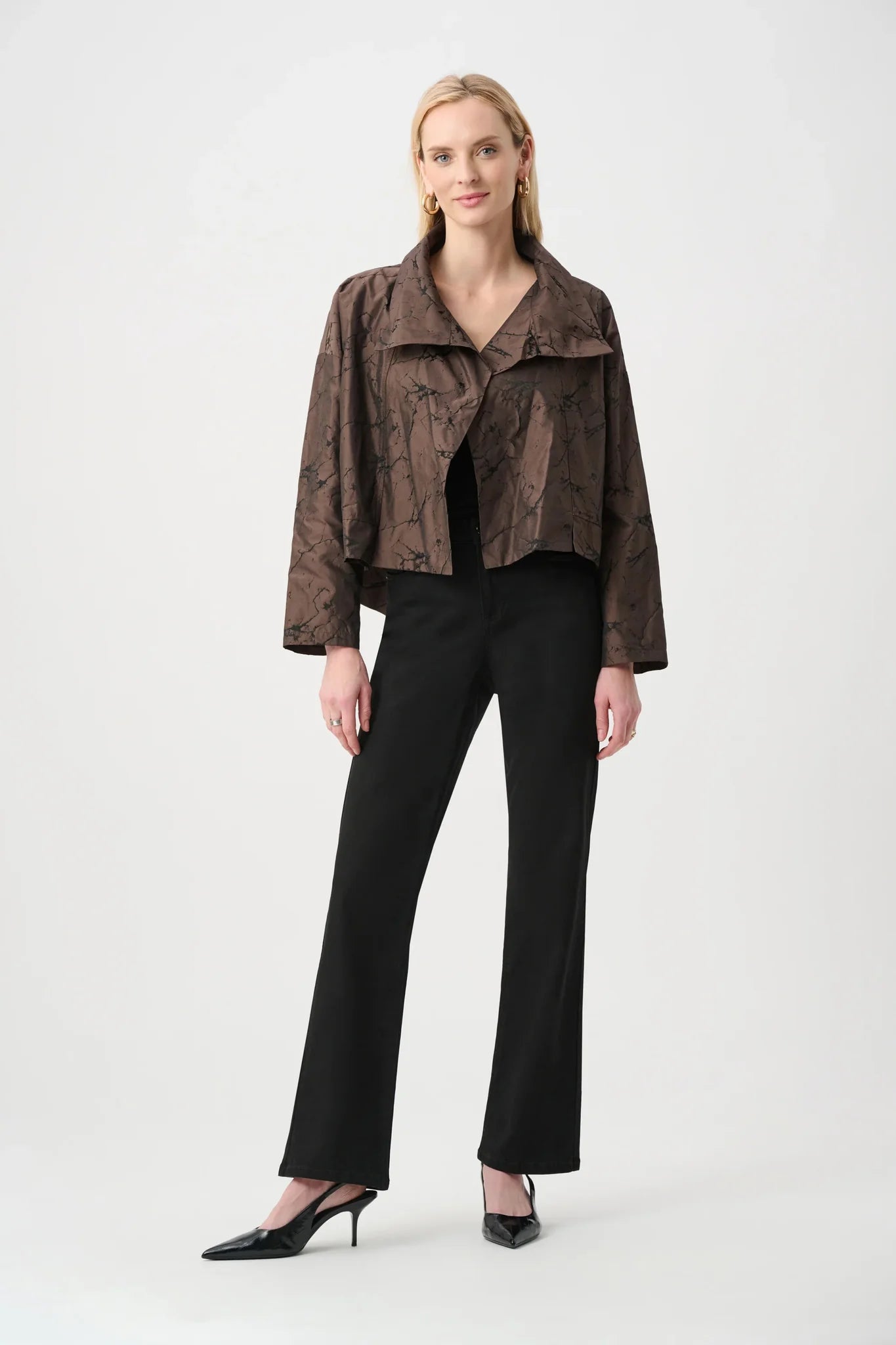 263222 Jacket Brown Black