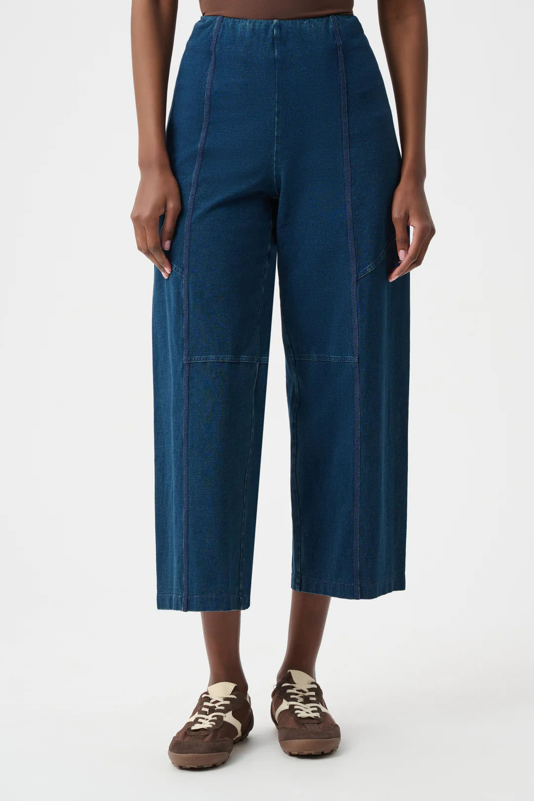 263642 Pull On Pant Denim Culotte