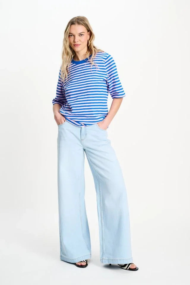 Striped T-shirt Blue/Pink