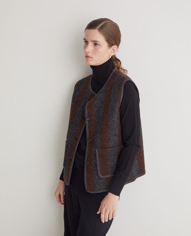 Vest Boiled Wool