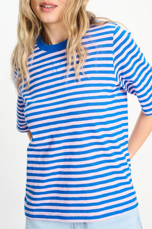 Striped T-shirt Blue/Pink