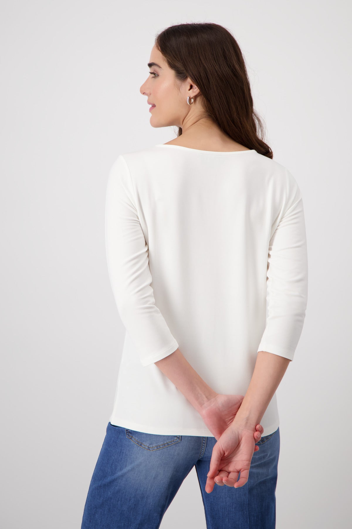 Round Neck T-Shirt Off White