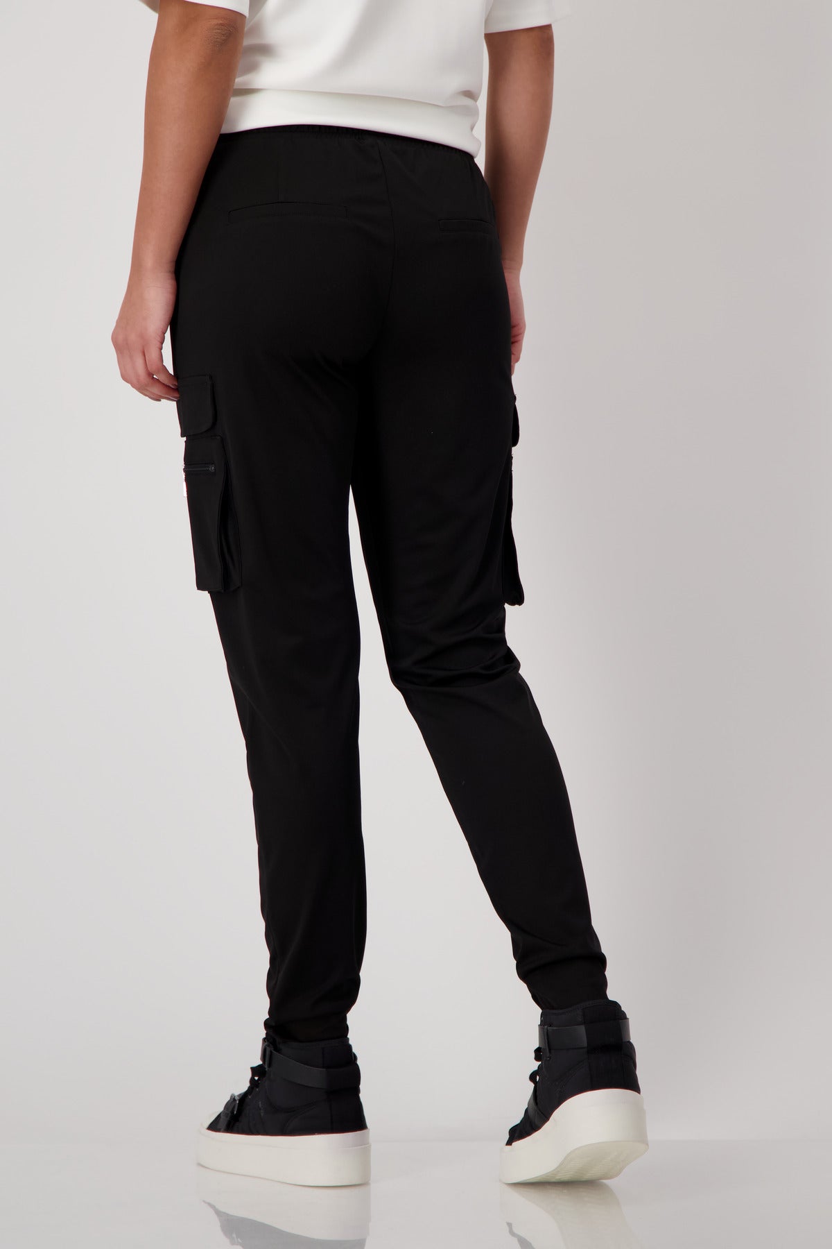 Drawstring Trousers Black