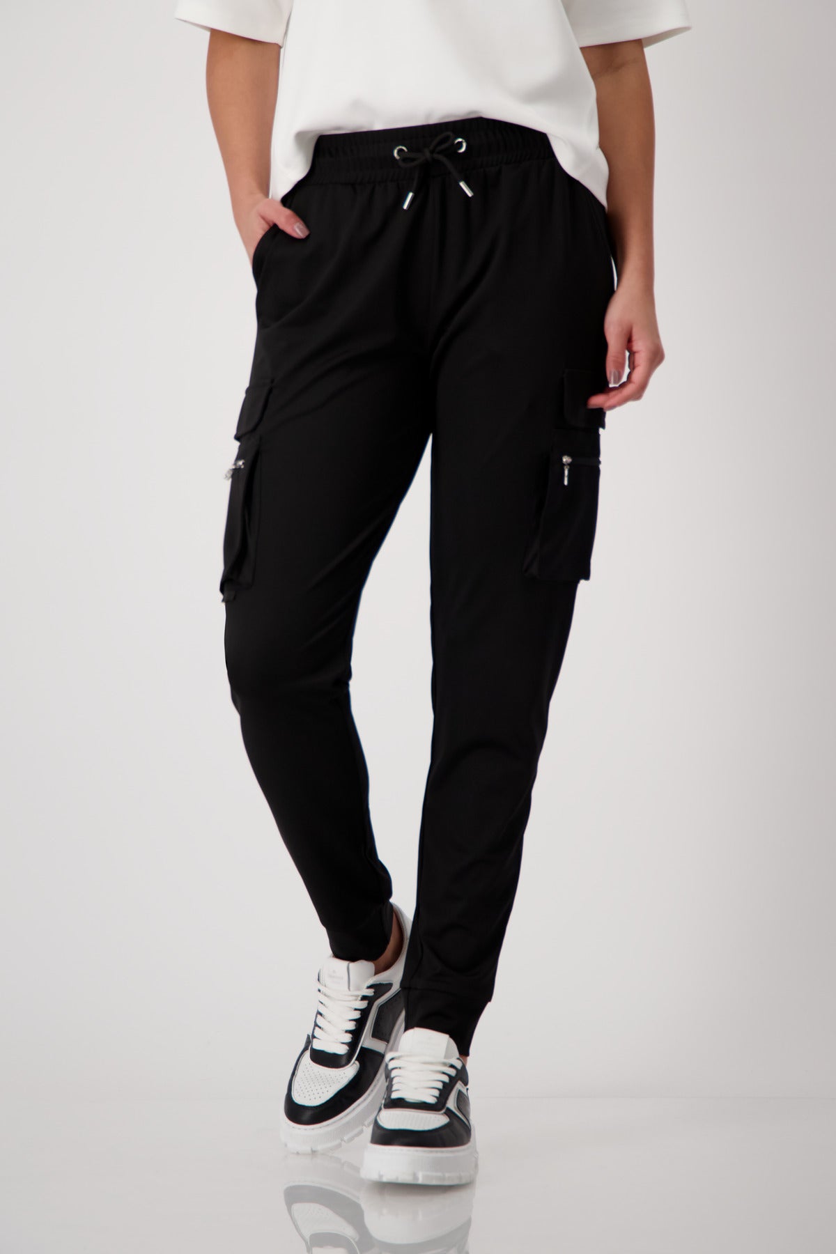 Drawstring Trousers Black