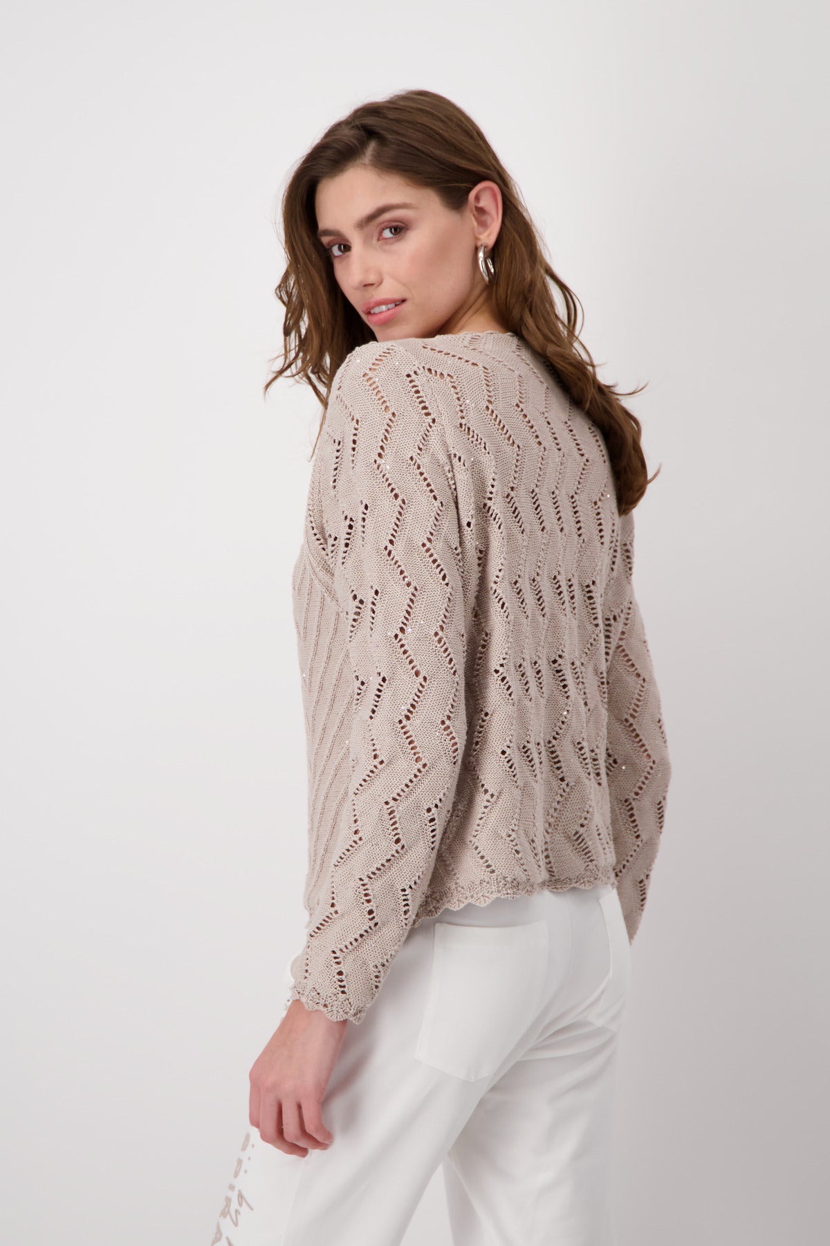 V Neck Pullover Hazel