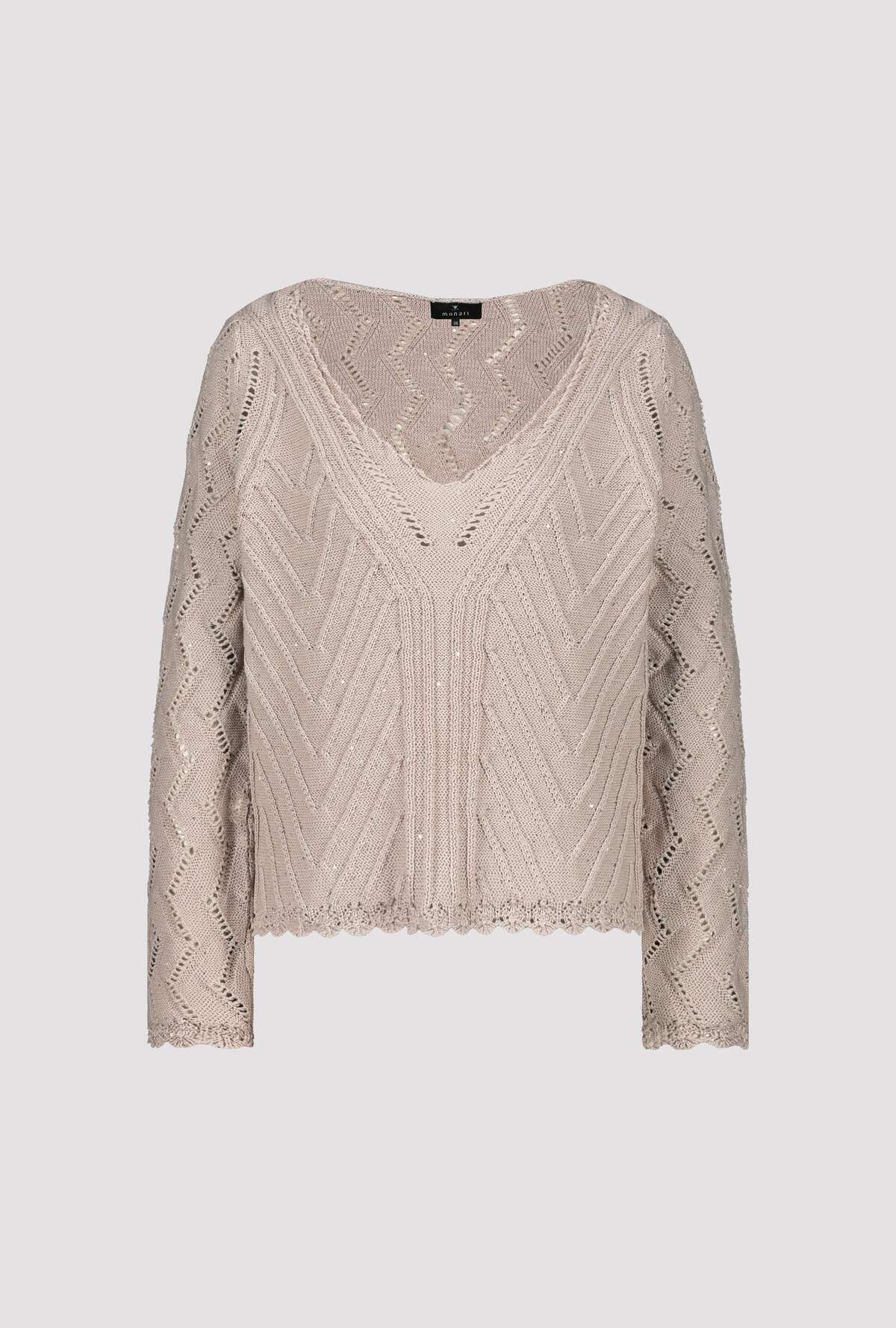 V Neck Pullover Hazel