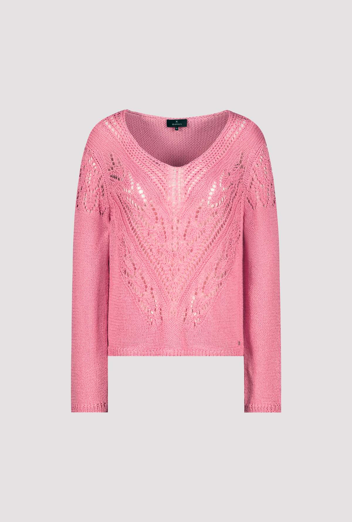 V Neck Pullover Pink