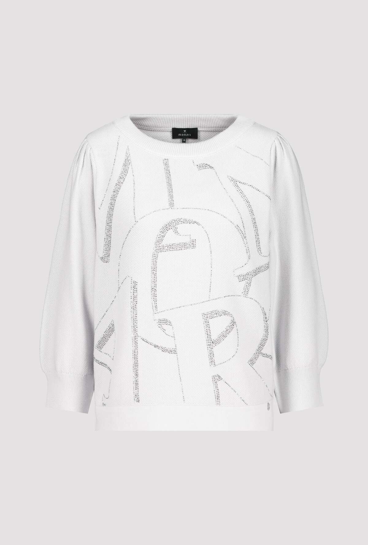 Round Neck Pullover Cloudy Grey