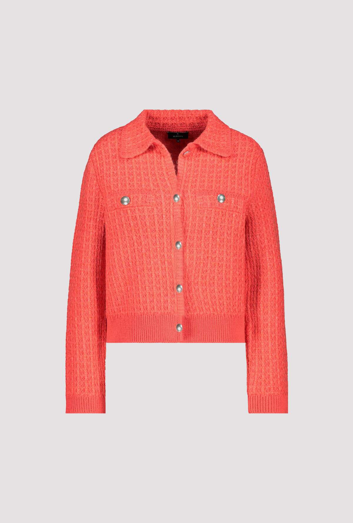 Shirt Collar Jacket Coral