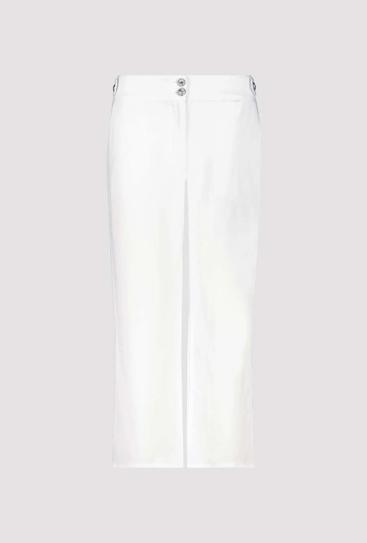 Linen Mix Pants in White