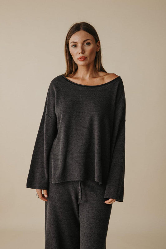 Retreat Cotton Twist Pull Washed Black Deep Ocean