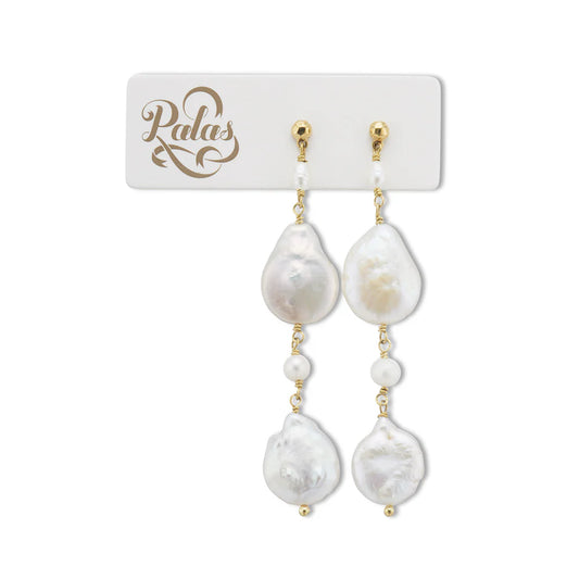 Seychelles Baroque Pearl Drop Earrings