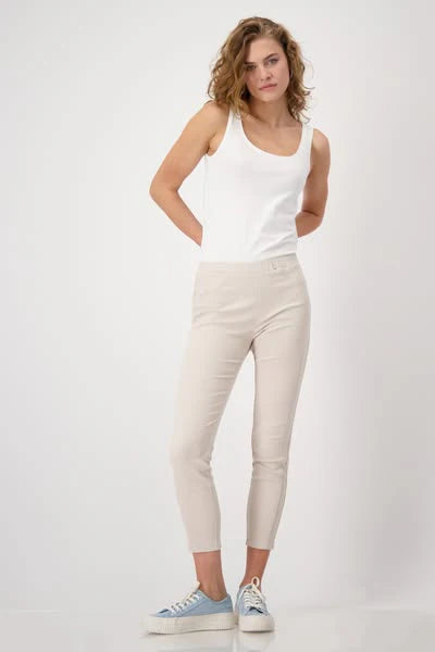 Pants Basic Jeggings Warm Sand