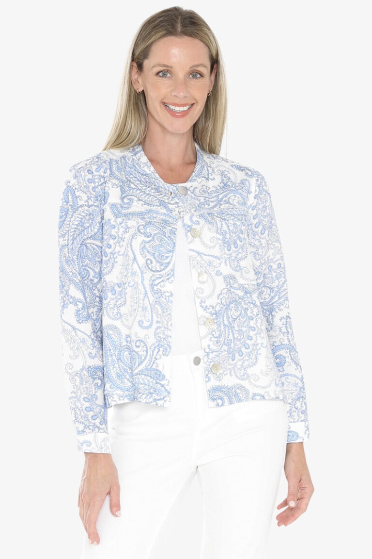 Mykonos Jacket Blue