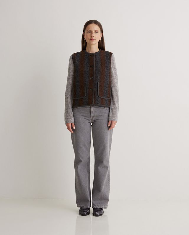 Vest Boiled Wool