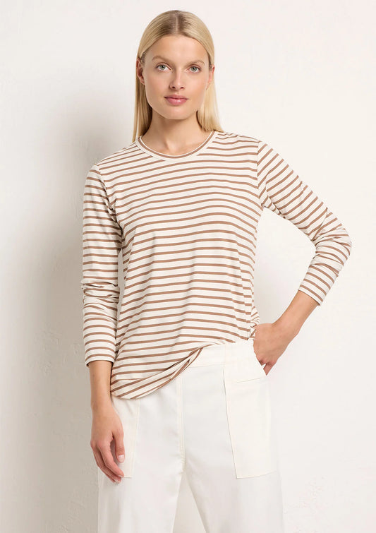 Studio Top Boater Stripe