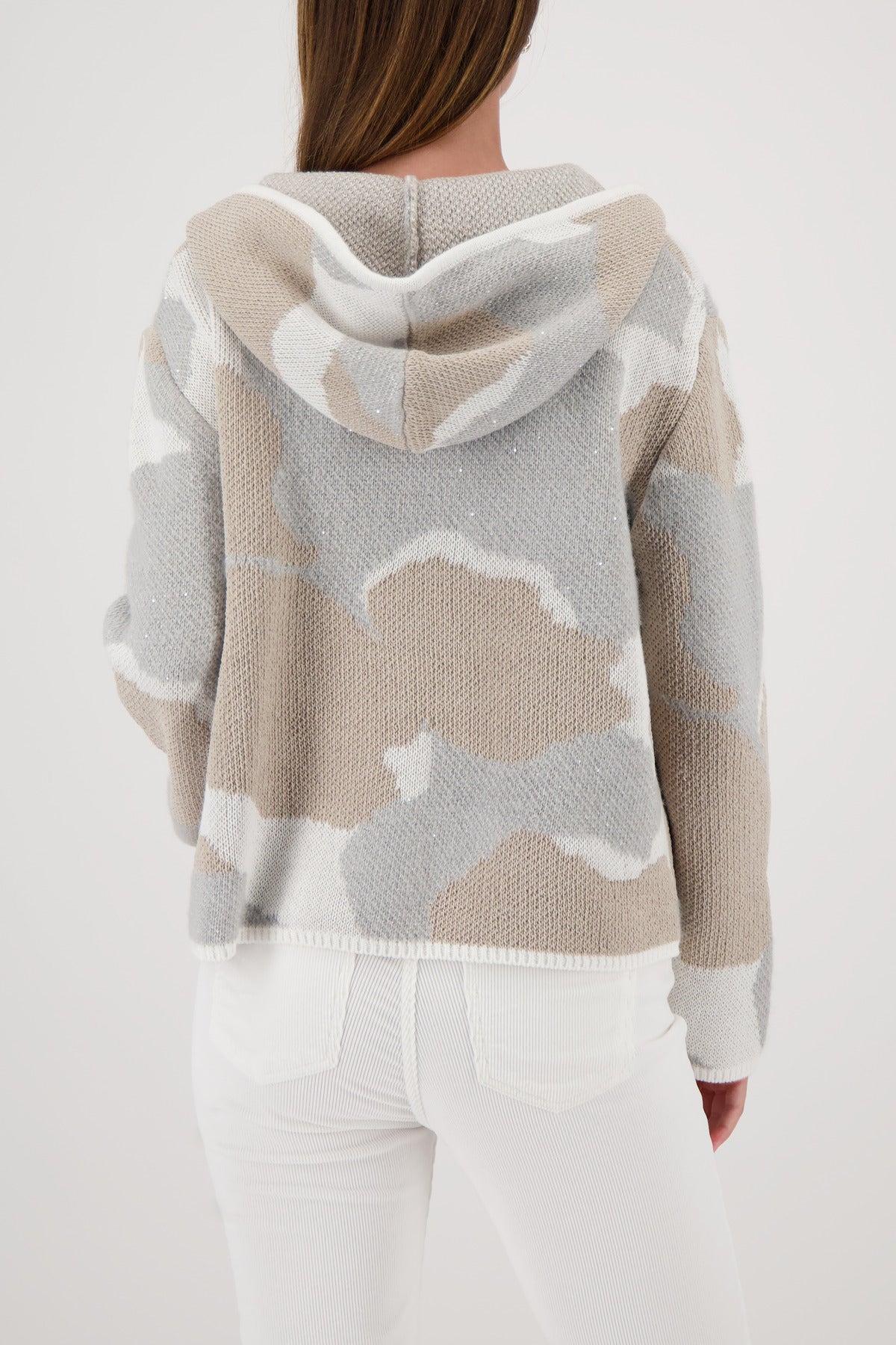 Sweater Cloud Jacquard Latte