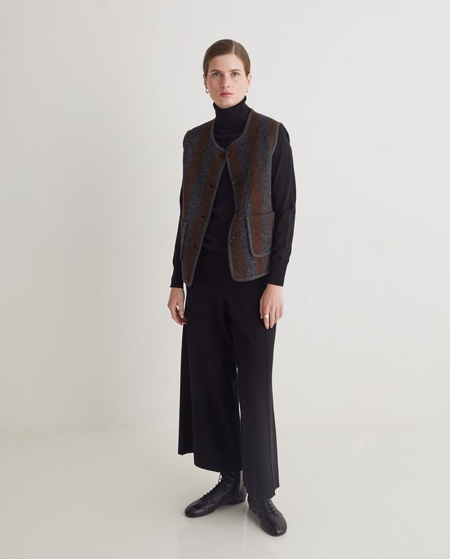 Vest Boiled Wool
