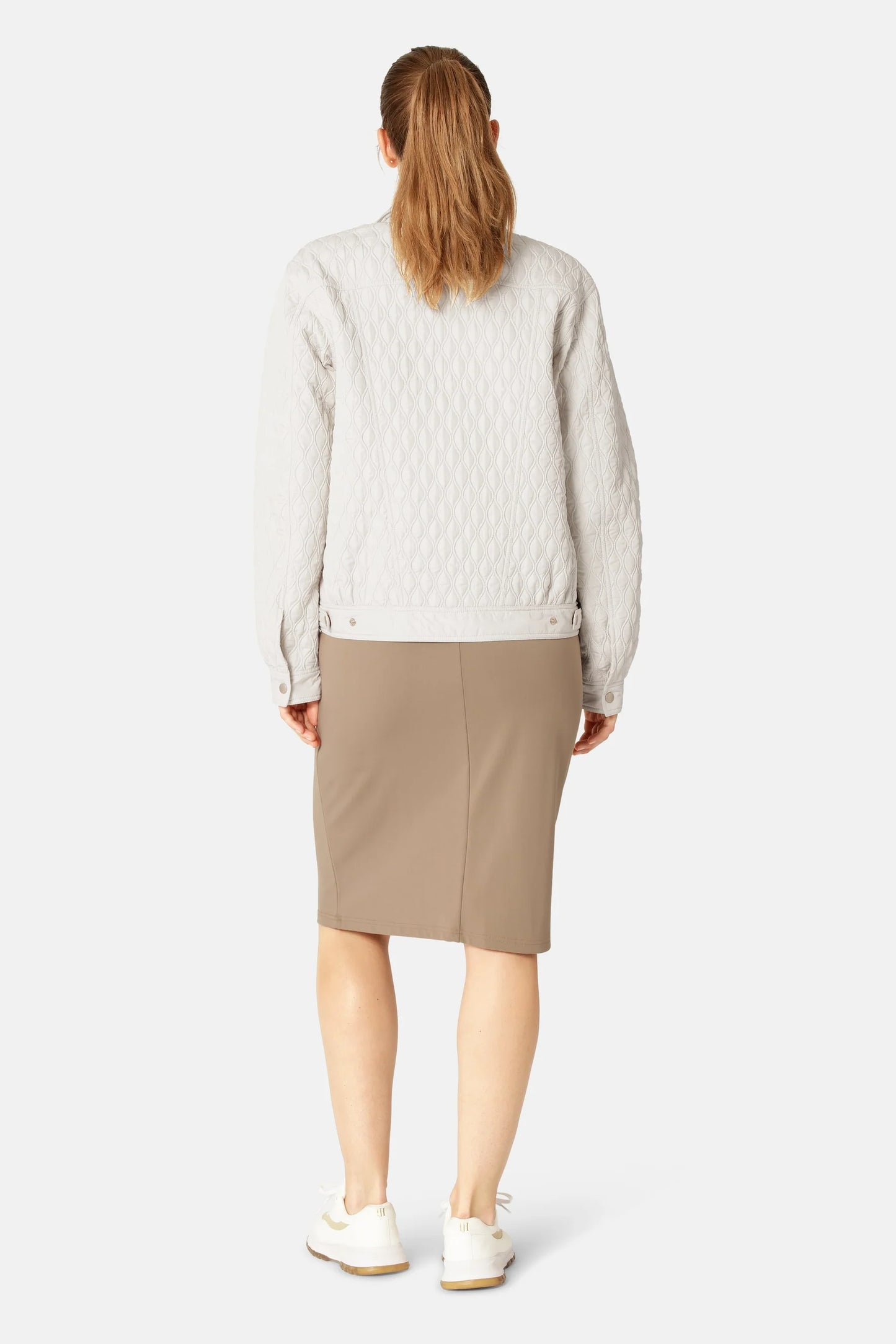 Ally Quilt Jacket Milk Creme