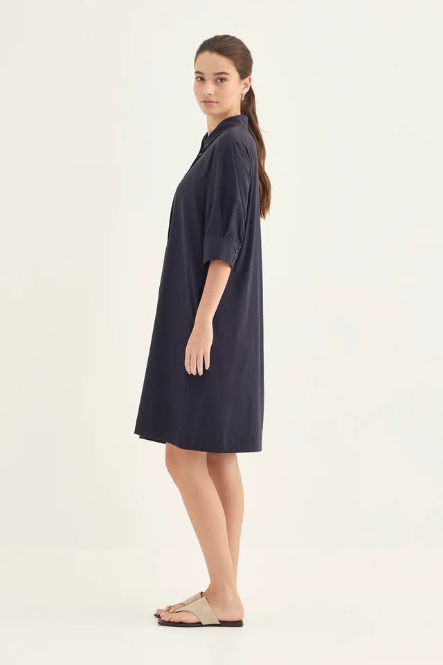 Acrobat Nori Dress French Ink