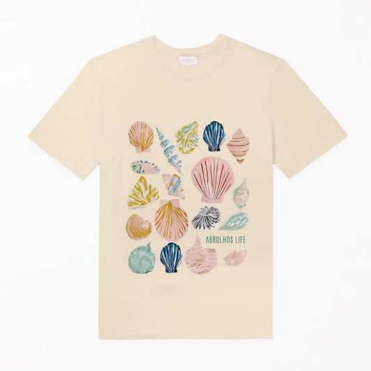 T Shirt Cream Abrolhos Life