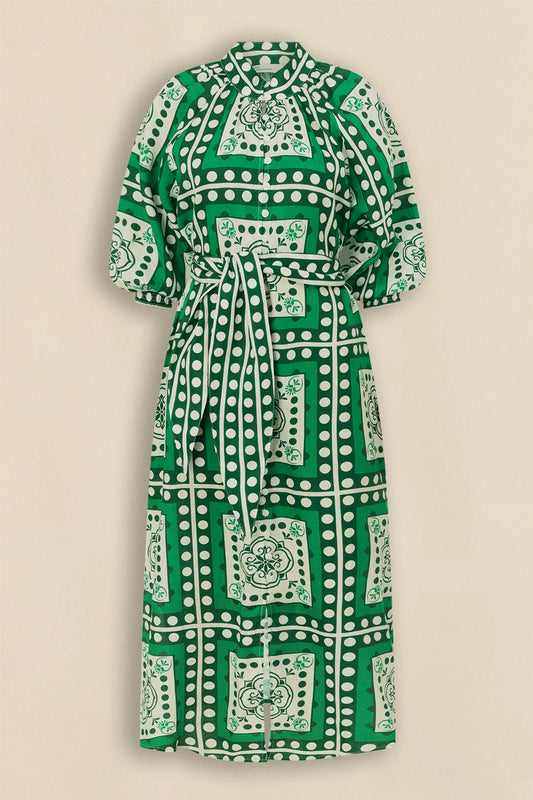 Flourish Dress Parrot Scarf 0