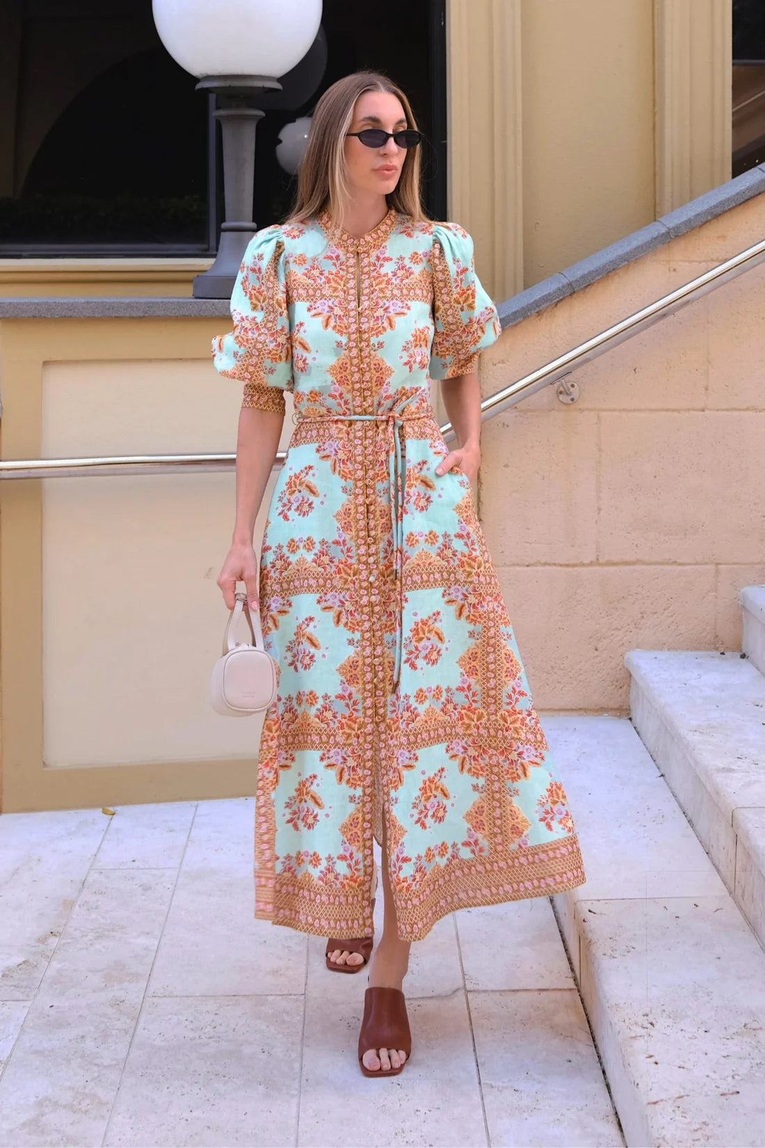 Envelop Dress Spring Glow