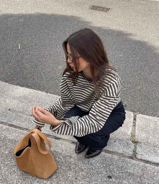 Athena Stripe LS Basic Black