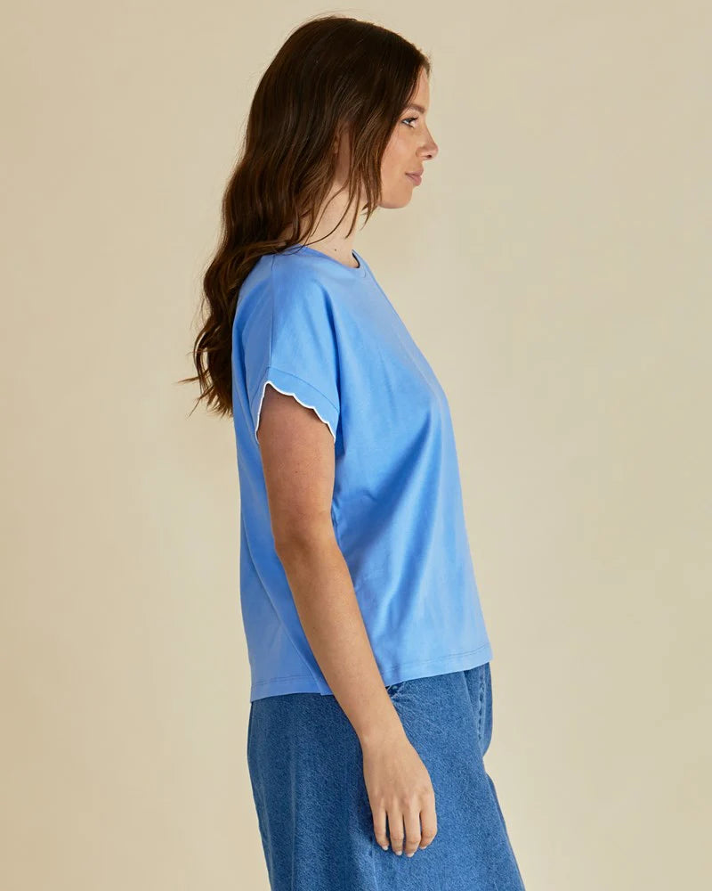 Sloane Scallop Tee