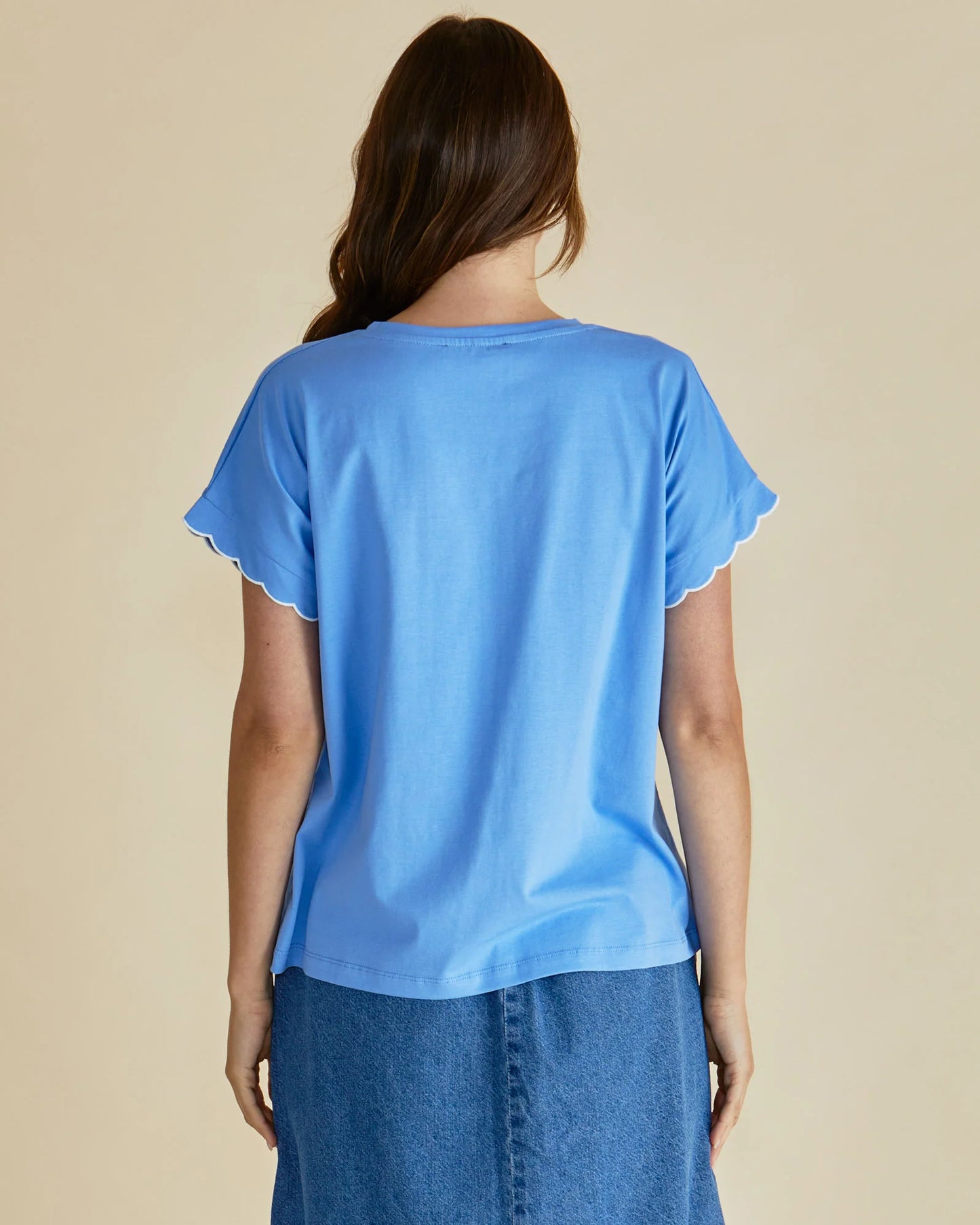Sloane Scallop Tee