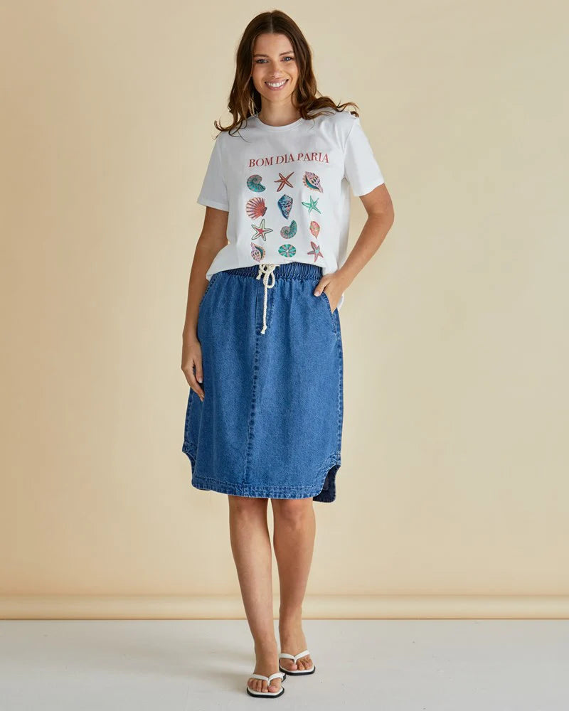 Dara Denim Skirt