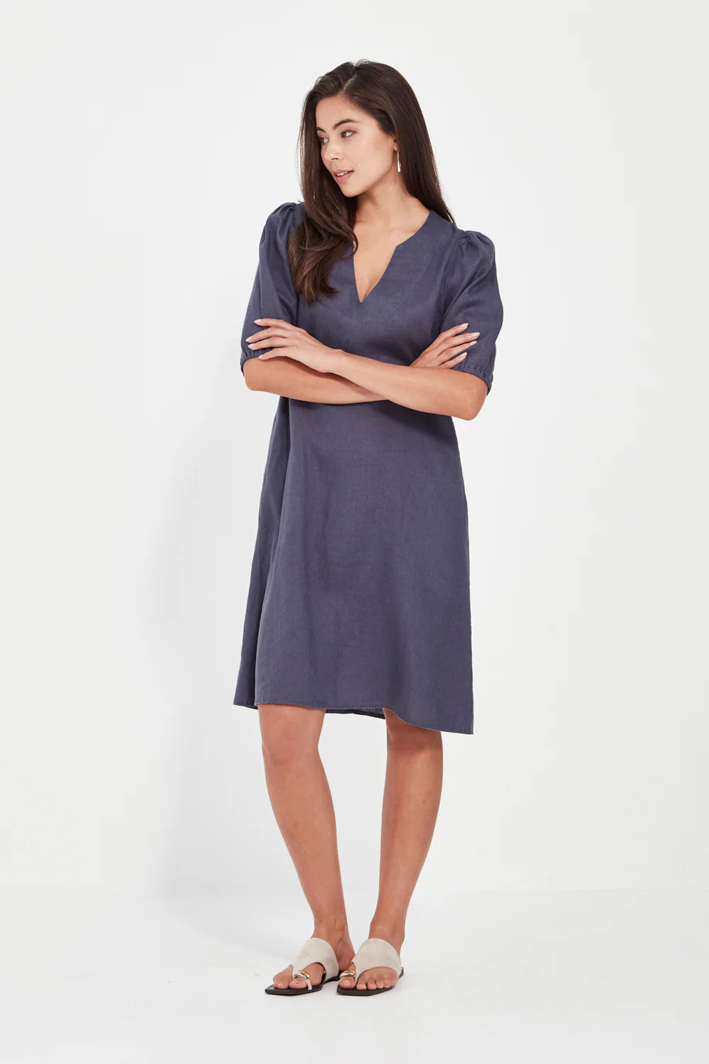 Becky Dress Denim