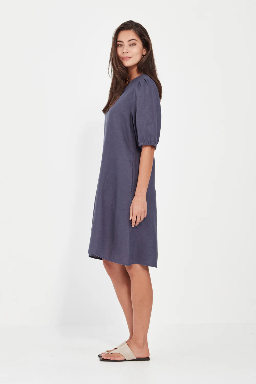Becky Dress Denim