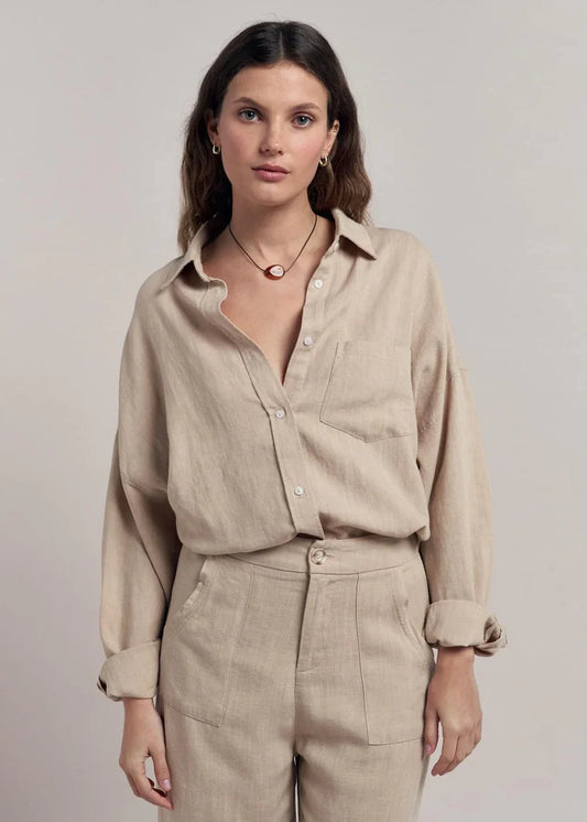 LL Billie Shirt Camel