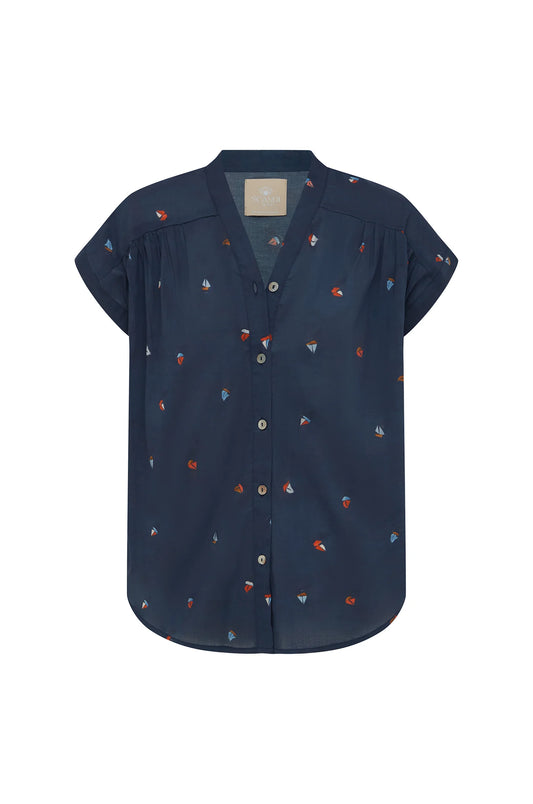 Blair Top Boat Print