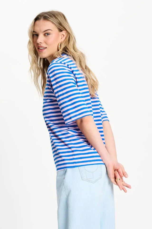 Striped T-shirt Blue/Pink