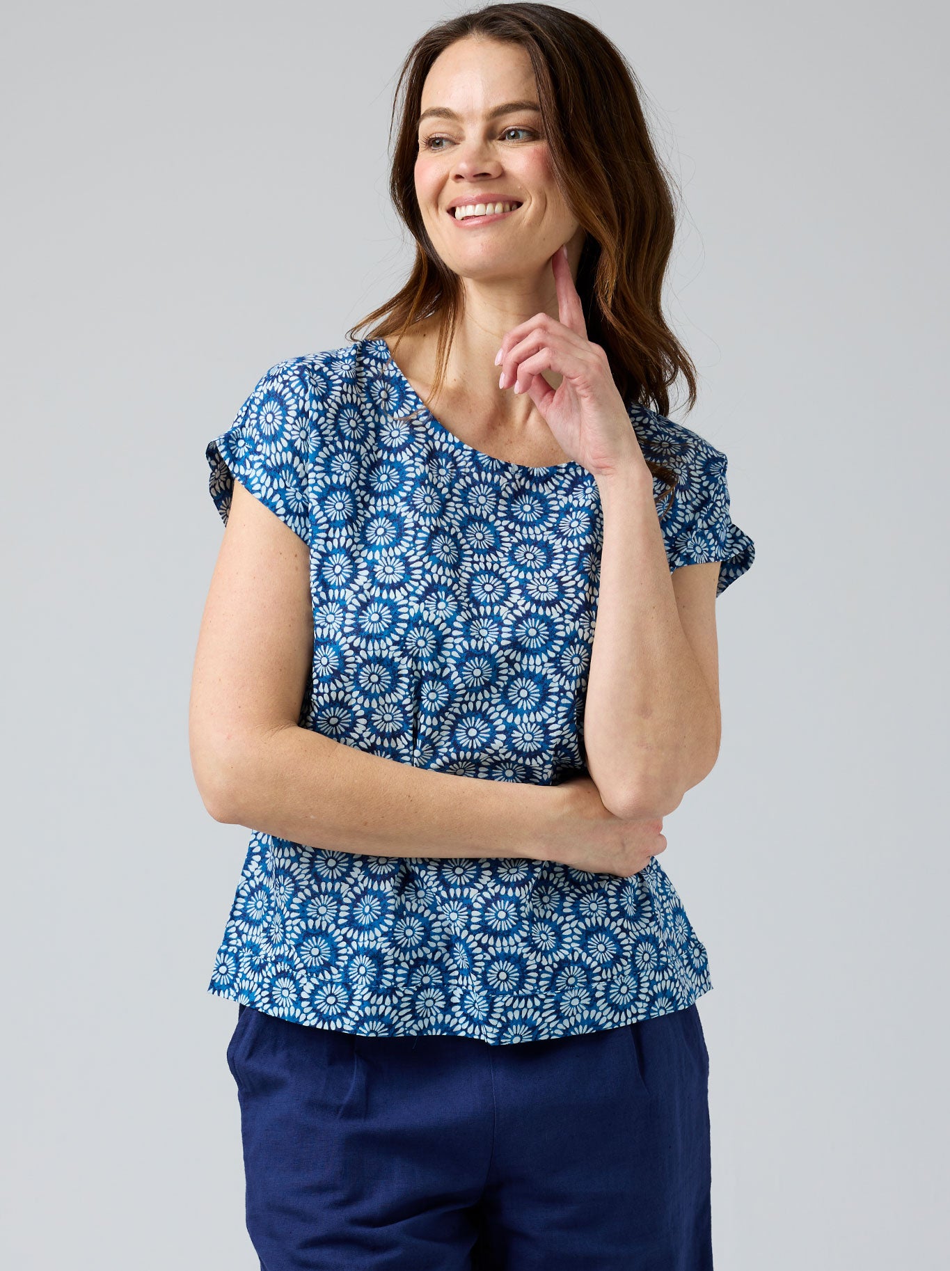 Vicky Round Neck Top