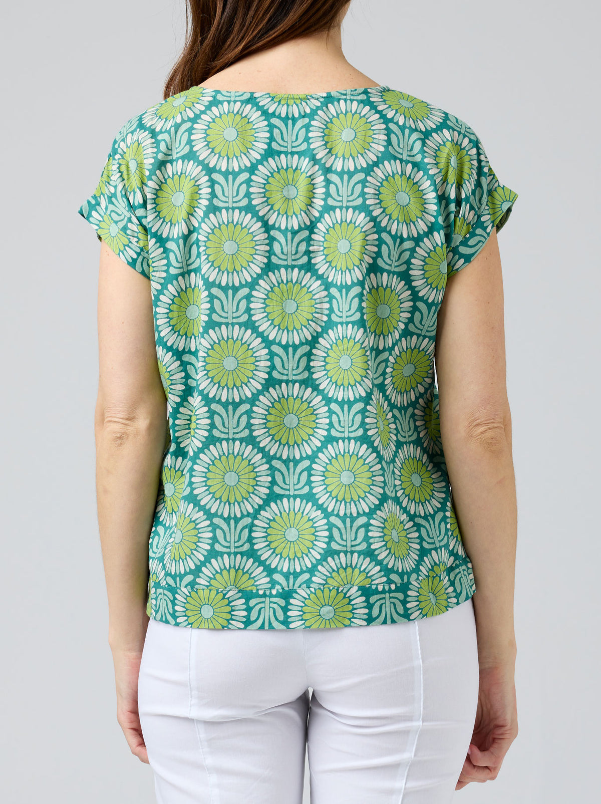 Vicky Round Cake Clothing Vicky Round Neck Top - Lee Louise Boutique – Lee Louise ...
