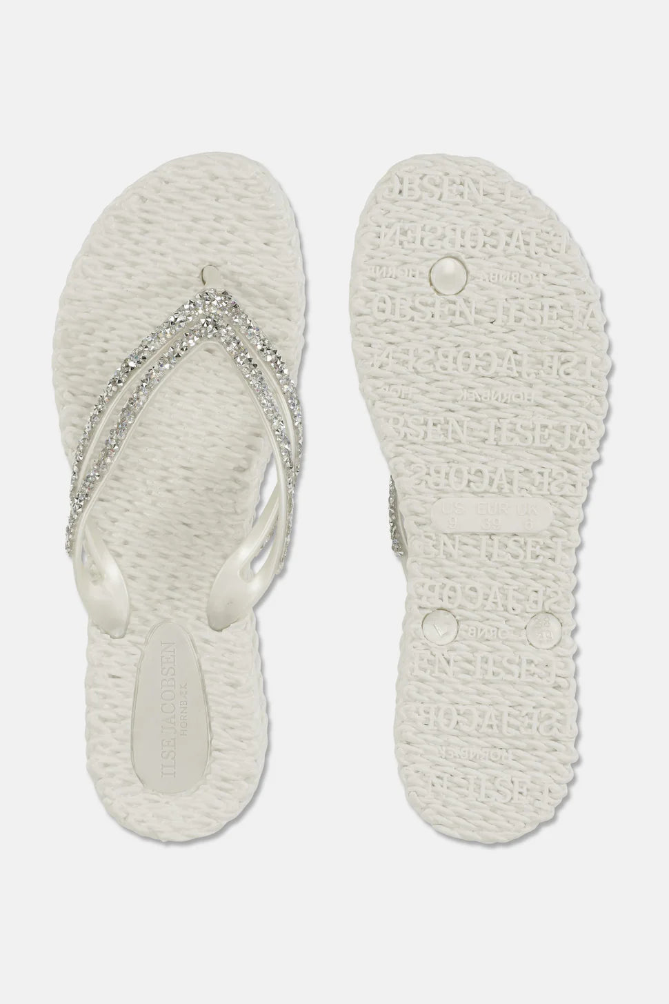 Glitter Stone Flip-Flops