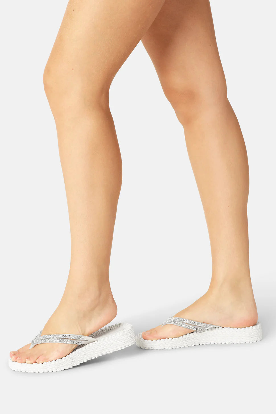 Glitter Stone Flip-Flops