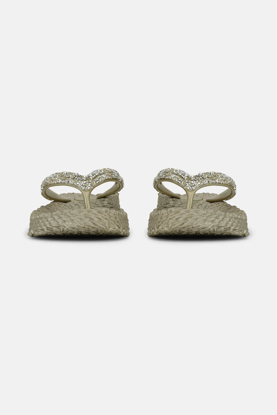 Glitter Stone Flip-Flops